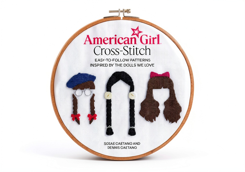Kindle book cover featuring antique dolls on a digital device