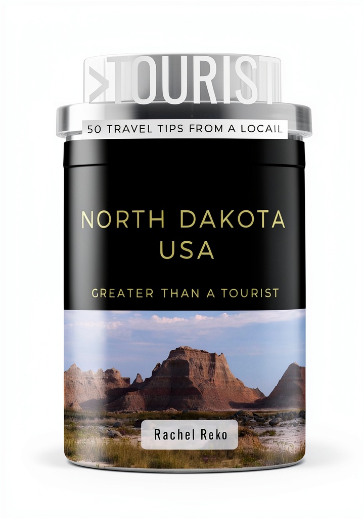 Installing Greater Than a Tourist US Travel Guide Kindle Edition by CZYK on a wooden desk