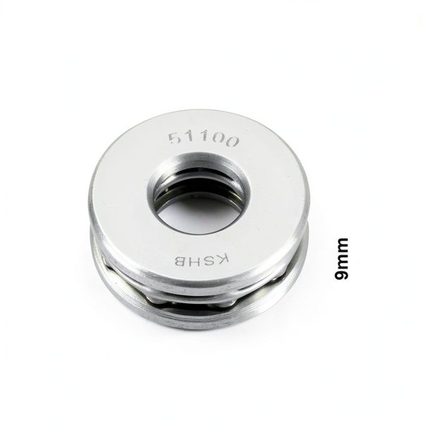 uxcell 51100 Thrust Ball Bearings 10mm x 24mm x 9mm Chrome Steel ABEC3 Single Row Roller 5pcs-2