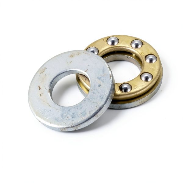 uxcell F7-15M Thrust Ball Bearings 7mm x 15mm x 5mm Chrome Steel Single Direction 4pcs-1