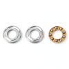 10Pcs Miniature Bearing, Thrust Ball Bearing Bearing Steel Miniature High Precision Flat Steel Bearings Set Plane Thrust Ball Bearing,for Equipment Maintenance (F5-12M 5 * 12 * 4mm)-5