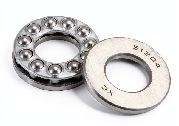 XMHF 4pcs 51204 Carbon Steel Axial Thrust Ball Bearing 20mm x 40mm x 14mm-1