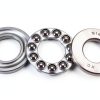 XMHF 4pcs 51204 Carbon Steel Axial Thrust Ball Bearing 20mm x 40mm x 14mm-3