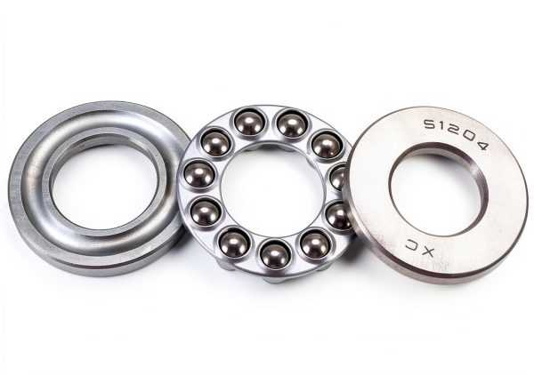 XMHF 4pcs 51204 Carbon Steel Axial Thrust Ball Bearing 20mm x 40mm x 14mm-3
