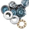 10Pcs Miniature Bearing, Thrust Ball Bearing Bearing Steel Miniature High Precision Flat Steel Bearings Set Plane Thrust Ball Bearing,for Equipment Maintenance (F5-12M 5 * 12 * 4mm)-3
