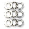 51103 Thrust Ball Bearings 17mm x 30mm x 9mm Chrome Steel ABEC3 Single Row Roller 3pcs-0