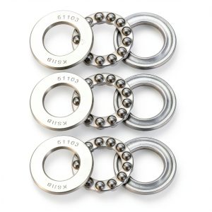 51103 Thrust Ball Bearings 17mm x 30mm x 9mm Chrome Steel ABEC3 Single Row Roller 3pcs-0