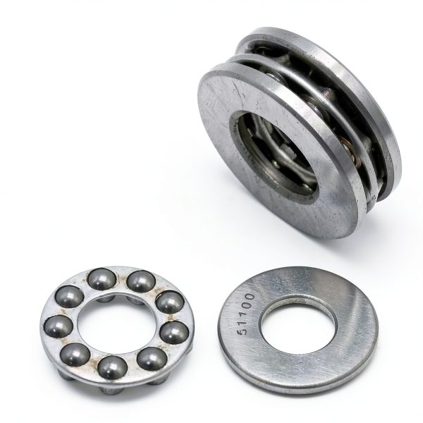 Thrust Ball Bearings 51100 10mm x 24mm x 9mm Alloy Steel CADUFUELLY-4
