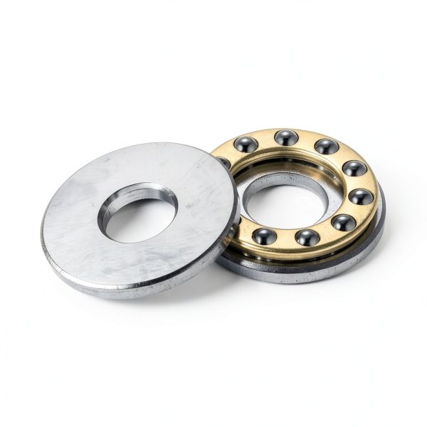HARFINGTON Thrust Ball Bearings 8mm Bore 22mm OD Chrome Steel Washers-2