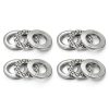 Thrust Ball Bearings HiPicco 51104 20x35x10mm Chrome Steel ABEC3 4pcs-0