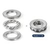 Thrust Ball Bearings HiPicco 51104 20x35x10mm Chrome Steel ABEC3 4pcs-5