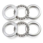Thrust Ball Bearings 35mm x 52mm x 12mm Chrome Steel ABEC3 by uxcell-0