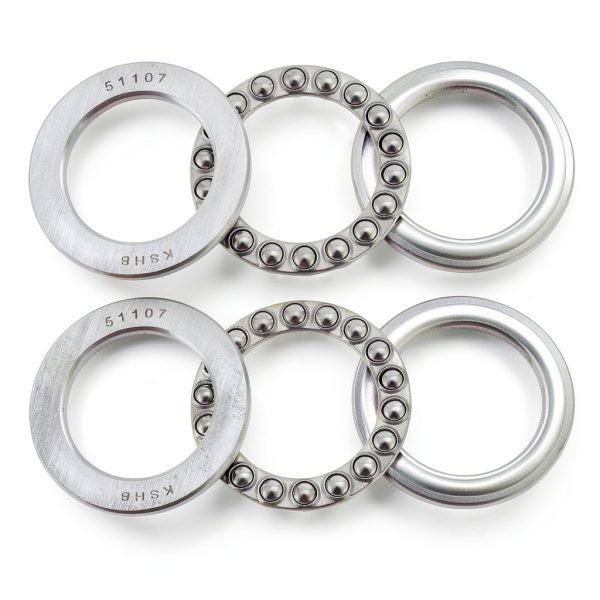 Thrust Ball Bearings 35mm x 52mm x 12mm Chrome Steel ABEC3 by uxcell-0