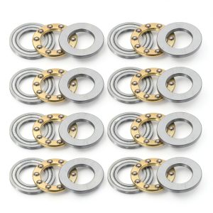 uxcell 8pcs F8-14M Thrust Ball Bearings – Chrome Steel with Washers-0