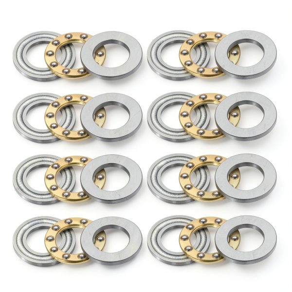 uxcell 8pcs F8-14M Thrust Ball Bearings – Chrome Steel with Washers-0