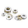 HARFINGTON Thrust Ball Bearings 8mm Bore 22mm OD Chrome Steel Washers-4