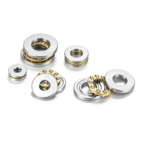 HARFINGTON Thrust Ball Bearings 8mm Bore 22mm OD Chrome Steel Washers-4