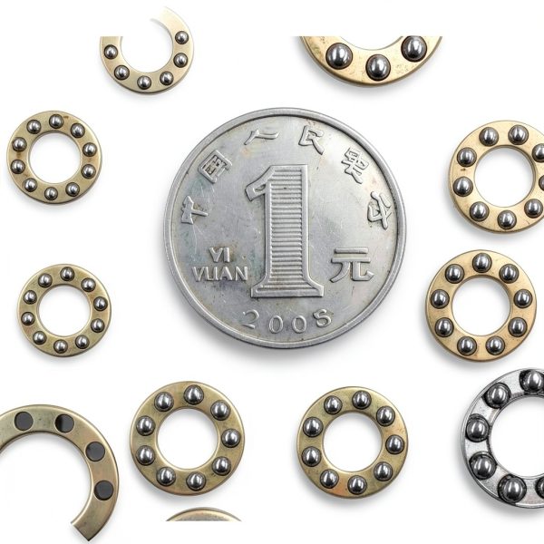 Miniature Thrust Axial Metal Ball Bearing Comimark F8-16M 8x16x5mm-5