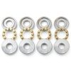 HARFINGTON Thrust Ball Bearings 8mm Bore 22mm OD Chrome Steel Washers-0