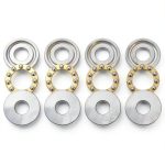 HARFINGTON Thrust Ball Bearings 8mm Bore 22mm OD Chrome Steel Washers-0