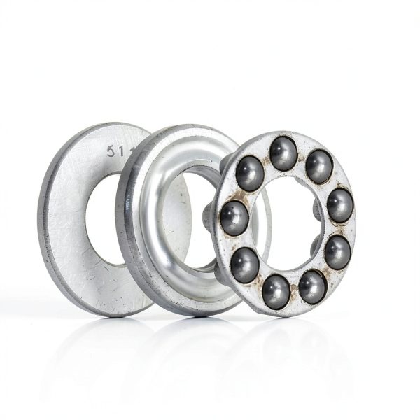 Thrust Ball Bearings 51100 10mm x 24mm x 9mm Alloy Steel CADUFUELLY-5