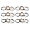 PATIKIL 51102 Thrust Ball Bearings 15x28x9mm 6pcs Chrome Steel-0