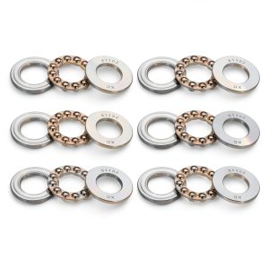 PATIKIL 51102 Thrust Ball Bearings 15x28x9mm 6pcs Chrome Steel-0