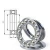 Thrust Ball Bearings HiPicco 51104 20x35x10mm Chrome Steel ABEC3 4pcs-1