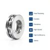 Thrust Ball Bearings HiPicco 51104 20x35x10mm Chrome Steel ABEC3 4pcs-2