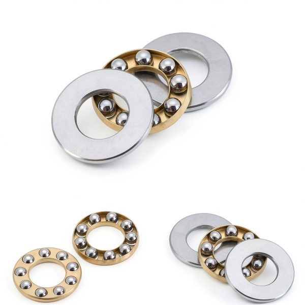 Miniature Thrust Axial Metal Ball Bearing Comimark F8-16M 8x16x5mm-3