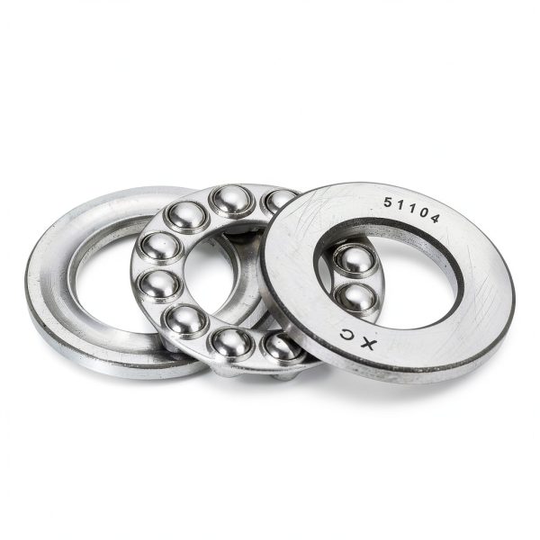 Thrust Ball Bearings HiPicco 51104 20x35x10mm Chrome Steel ABEC3 4pcs-4