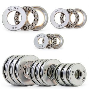 Thrust Ball Bearings 9 Pcs Mardatt Chrome Steel Roller for Machines-0
