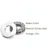 Thrust Ball Bearing 2pcs 17mm x 35mm x 12mm Chrome Steel Kozelo-1