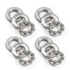 Thrust Ball Bearings 51100 10mm x 24mm x 9mm Alloy Steel CADUFUELLY-1